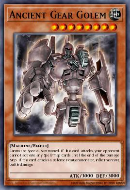 Ancient Gear Golem MF03-EN008