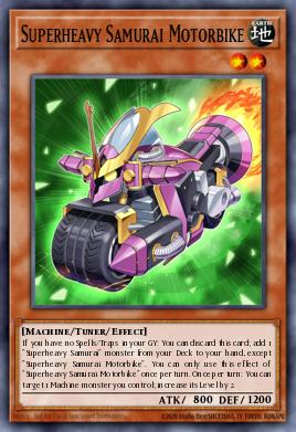 Superheavy Samurai Motorbike CYAC-EN003