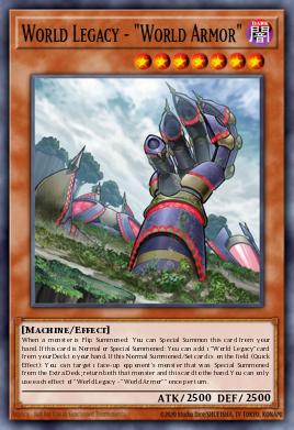 World Legacy - "World Armor" CIBR-EN022