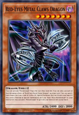 Red-Eyes Metal Claws Dragon ALIN-EN025