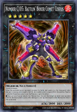 Number C105: Battlin' Boxer Comet Cestus LD10-EN043