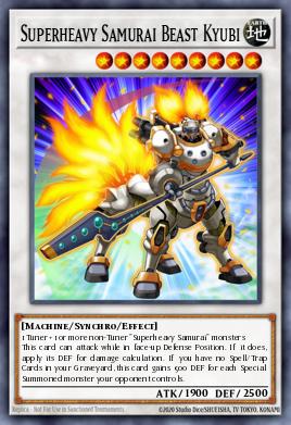 Superheavy Samurai Beast Kyubi BOSH-EN048