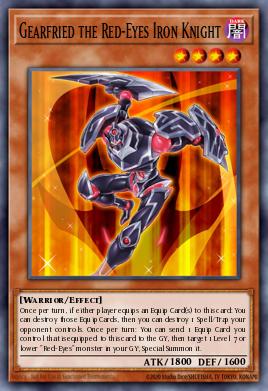 Gearfried the Red-Eyes Iron Knight LDS1-EN011