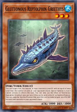 Gluttonous Reptolphin Greethys PHRA-EN027