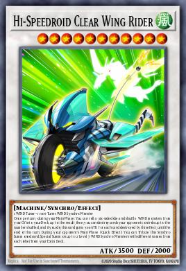 Hi-Speedroid Clear Wing Rider LED8-EN006