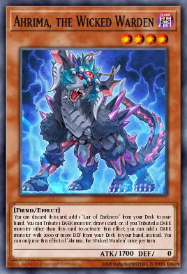 Ahrima, the Wicked Warden SR06-EN002