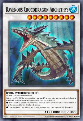 Ravenous Crocodragon Archethys ETCO-EN043