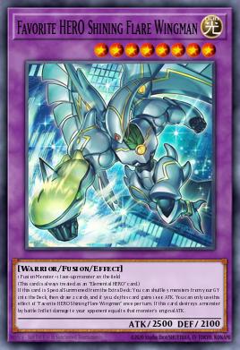 Favorite HERO Shining Flare Wingman MAMO-EN004
