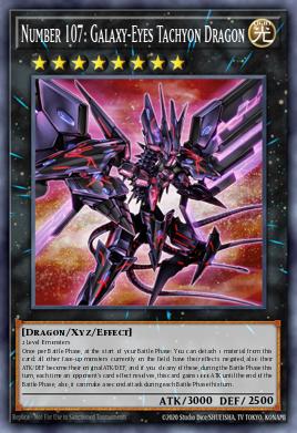 Number 107: Galaxy-Eyes Tachyon Dragon OP09-PT019