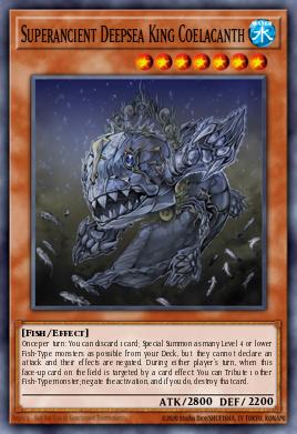 Superancient Deepsea King Coelacanth BATT-EN007