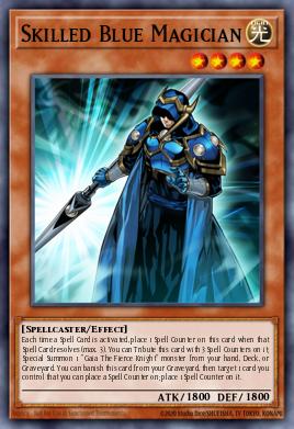 Skilled Blue Magician SECE-ENS07