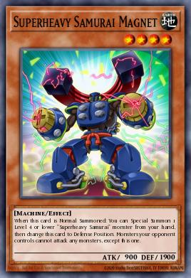 Superheavy Samurai Magnet BOSH-EN008