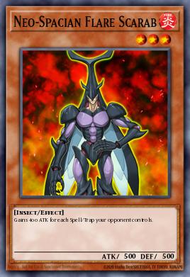 Neo-Spacian Flare Scarab LCGX-EN018