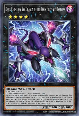 Dark Rebellion Xyz Dragon of the Four Heavenly Dragons MAMS-EN015