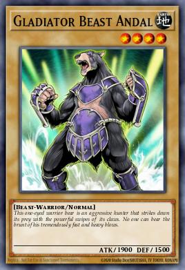 Gladiator Beast Andal PTDN-EN001