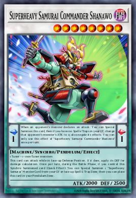 Superheavy Samurai Commander Shanawo CYAC-EN040