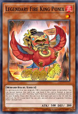 Legendary Fire King Ponix SR14-EN045