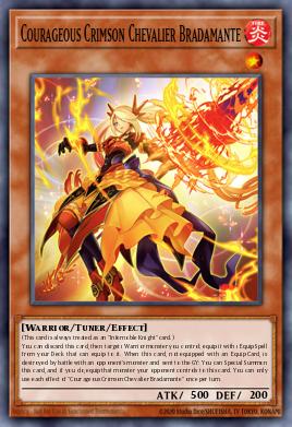 Courageous Crimson Chevalier Bradamante BLMR-EN014