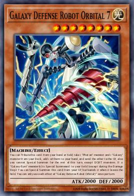 Galaxy Defense Robot Orbital 7 MAMS-EN012