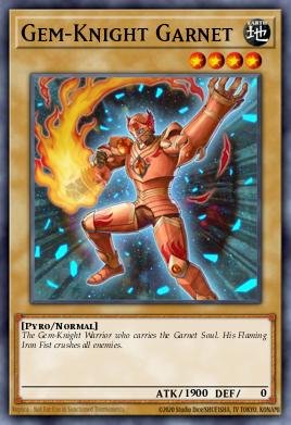Gem-Knight Garnet OP06-EN014