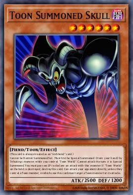 Toon Summoned Skull SDP-021