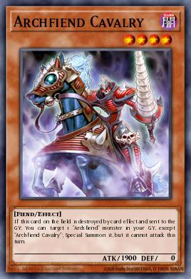 Archfiend Cavalry SR06-EN013