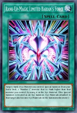 Rank-Up-Magic Limited Barian's Force YS13-ENV02