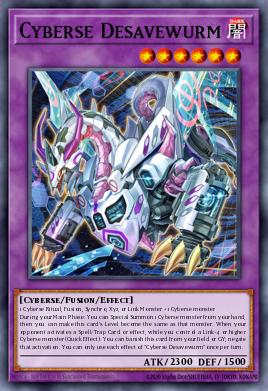 Cyberse Desavewurm CYAC-EN034