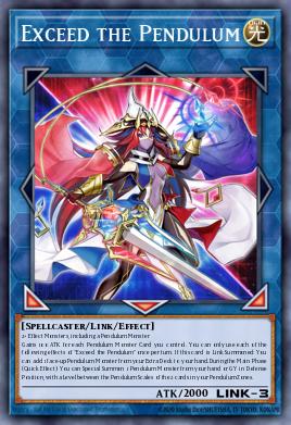 Exceed the Pendulum AGOV-EN045