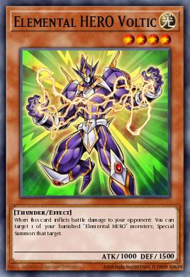 Elemental HERO Voltic SDHS-EN004
