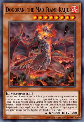 Dogoran, the Mad Flame Kaiju OP05-EN004