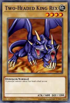 Two-Headed King Rex DEM6-EN005