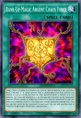 Rank-Up-Magic Argent Chaos Force PGLD-EN027