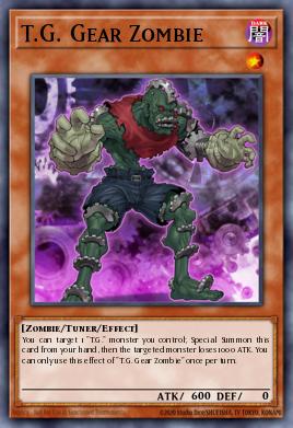 T.G. Gear Zombie BLHR-EN023