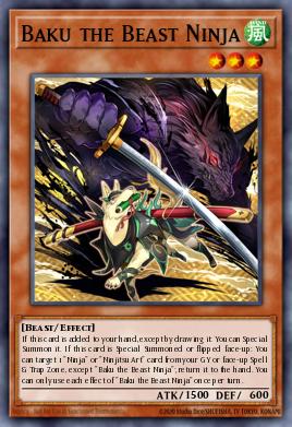 Baku the Beast Ninja DABL-EN017