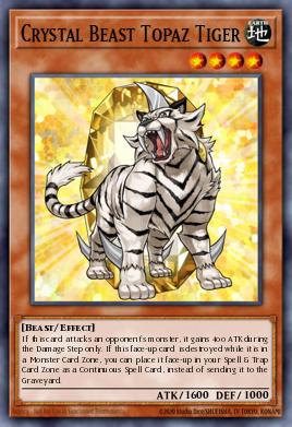 Crystal Beast Topaz Tiger FOTB-EN004
