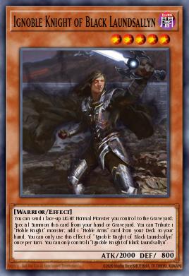Ignoble Knight of Black Laundsallyn NKRT-EN005