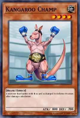 Kangaroo Champ FET-EN016