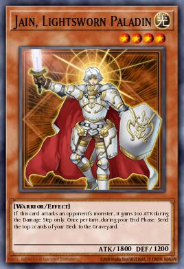 Jain, Lightsworn Paladin SR02-EN020