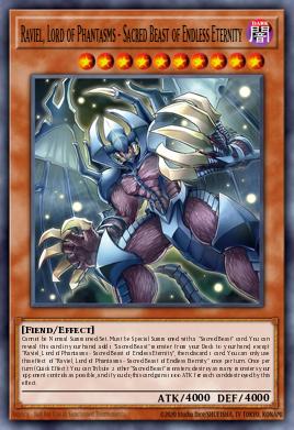 Raviel, Lord of Phantasms - Sacred Beast of Endless Eternity CORI-EN007