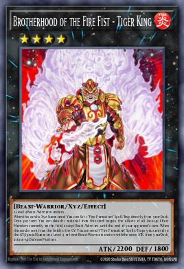 Brotherhood of the Fire Fist - Tiger King LAVD-ENL36