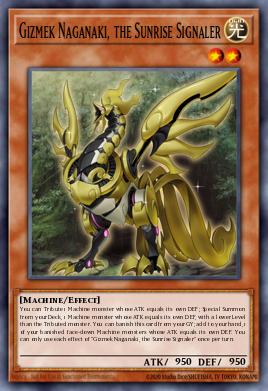 Gizmek Naganaki, the Sunrise Signaler AMDE-EN037