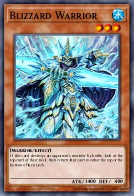 Blizzard Warrior DT01-EN011