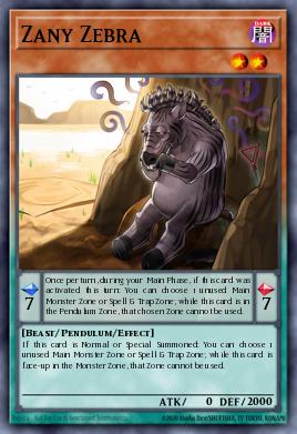 Zany Zebra BOSH-EN042