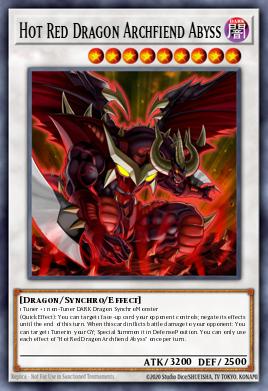 Hot Red Dragon Archfiend Abyss SDCK-EN042