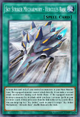 Sky Striker Mecharmory - Hercules Base DASA-EN037