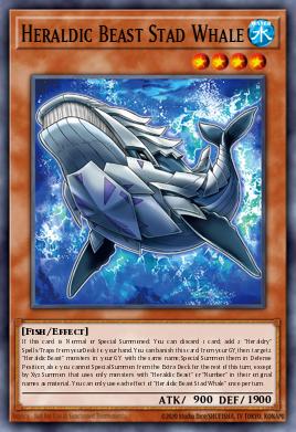 Heraldic Beast Stad Whale ALIN-EN010