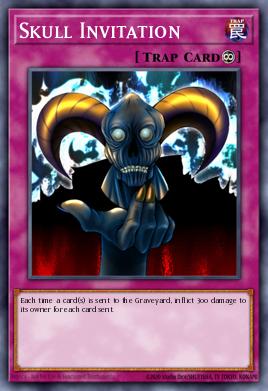 Skull Invitation SDMA-EN031