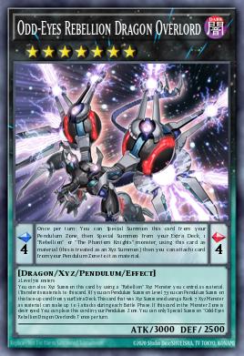 Odd-Eyes Rebellion Dragon Overlord LAVD-ENO30