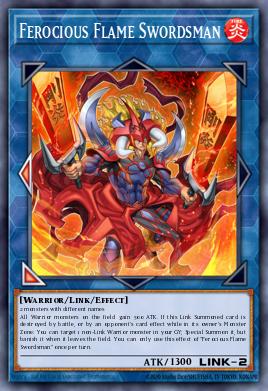 Ferocious Flame Swordsman DUOV-EN032